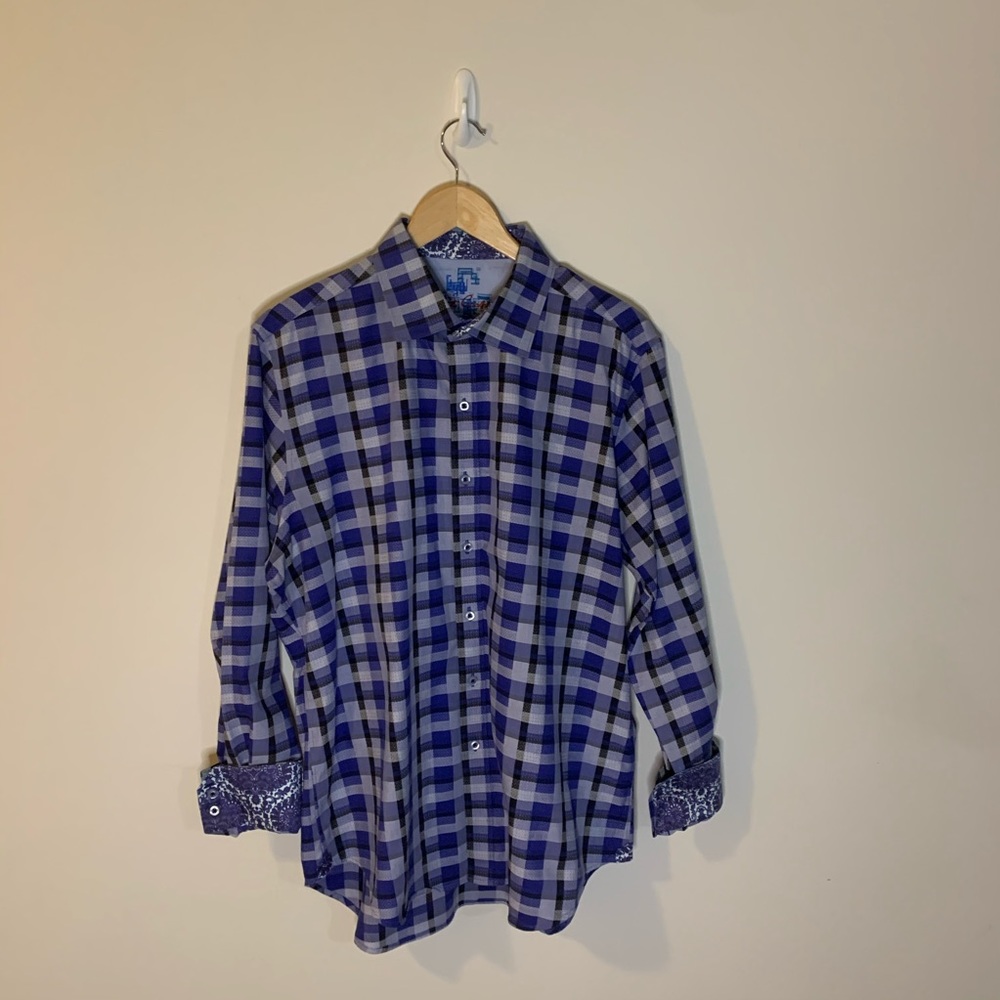 Robert Graham Checkered Button Down Shirt